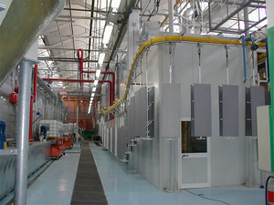 Línea de pintura de alta eficiencia de marca italiana, nuevo equipo de pretratamiento para sustratos de acero, maquinaria de revestimiento de Metal para el hogar - Product Image 2