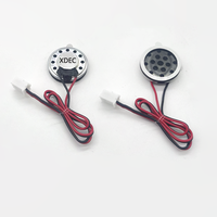 Haut-parleur circulaire XDEC 20 mm en Mylar, 8 ohms 1W, son vocal clair, mini-unité de haut-parleur pour sonnette vidéo et équipement de sécurité