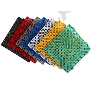 เสื่อปูพื้นแบบประสานกลางแจ้งสำหรับสระว่ายน้ำ, ดาดฟ้า, ท่อระบายน้ำ, ลาน, ระเบียง, คอกสุนัข, สัตว์ปีก, สีดำ - Product Image 6