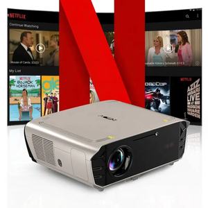 OEM officially & Ai โปรเจคเตอร์4K โฟกัสอัตโนมัติพร้อม WiFi doiby เครื่องฉายวิดีโอเสียงขนาดสูงสุด300'' จอแสดงผลซูม20-100% - Product Image 1