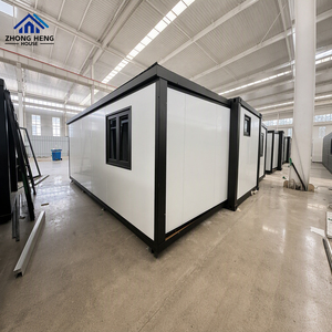 Casa Container Moderna Bianca Espandibile in Acciaio con Cucina Completa e Bagno, Lussuosa Casa Modulare Compatta, Officina, Ufficio ADU per Giardino USA - Product Image 3