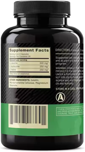 Suplemento de BCAA de Primera Calidad, Apto para Dieta Keto, Cápsulas de Aminoácidos de Cadena Ramificada Esenciales, Uso Diario - Product Image 4