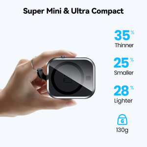 10000mAh Magnetic Power Bank <b>with</b> 15W Wireless Charging, Portable <b>Charger</b> - Product Image 1