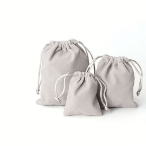 Eco-Friendly 10x12cm Jewelry <b>Bags</b> Wholesale Soft Velvet Gift Packaging <b>Drawstring</b> Pouch <b>Makeup</b> <b>Drawstring</b> <b>Bag</b> - Product Image 3