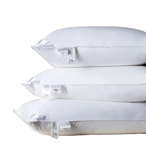Wholesale Custom Luxury Hotel <strong>Soft</strong> Cotton Fabric Goose Down and Feather <strong>Pillows</strong> - Product Image 1