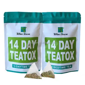 Свободный чай для похудения 14 дней Детокс чай Ускорение метаболизма Очищение детоксикации живота тонкий чай