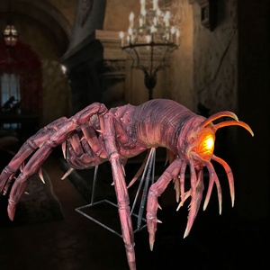 Modelos de Fantasmas y Monstruos Arañas de Gran Escala para Casas Embrujadas Simuladas, con Movimiento, Reacción y Sonidos, para Halloween - Product Image 5