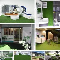 Gazon artificiel JS 10mm 60cm*90cm, vente en gros, pas cher, haute qualité, pour aménagement paysager, tapis de pelouse, sûr pour les animaux domestiques et pour l'intérieur et l'extérieur