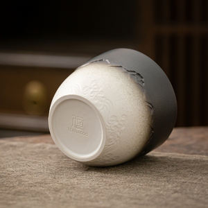 Vente en gros de tasses à thé et à café en céramique japonaise en porcelaine faite à la main, style Japandi, 4 pièces, compatibles lave-vaisselle, qualité <span class=keywords><strong>alimentaire</strong></span>, tasses à matcha, cadeau - Product Image 4