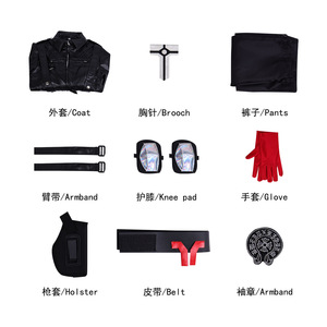 Disfraz de Cosplay de Operación Delta Force Warden, Conjunto Completo de Cuero Artificial, Disfraz para Juegos de Rol de Anime - Product Image 5