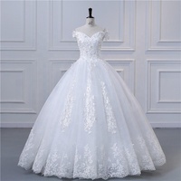 2024 Robe de Mariée Vintage Princesse Personnalisable Épaules Dénudées avec Appliques en Dentelle, Longueur Plancher, Grande Taille, Traîne Incluse