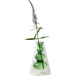 Jarrón <span class=keywords><strong>de</strong></span> Flores <span class=keywords><strong>de</strong></span> Vidrio Transparente Decorado en el <span class=keywords><strong>Centro</strong></span> para el Día <span class=keywords><strong>de</strong></span> San Valentín, Hecho en Jiangsu - Product Image 3