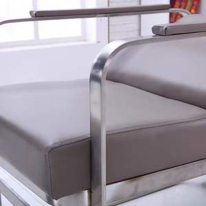 Lit de lavage pour salon de coiffure, Lit de lavage exclusif pour salon de coiffure, Chaise de lavage, Lit de lavage en acier inoxydable, Bac en céramique, Salon de coiffure - Product Image 6