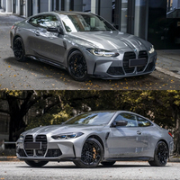 Ancienne mise à niveau nouvelle carrosserie pour 2012 -2019 BMW série 4 F32 F33 F36 à 2023 G22 M4 pare-chocs de voiture ailes capot M4 phare