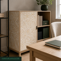 Panneau OSB d'usine 4x8 9mm, panneau de bois à fibres orientées pour la construction, le mobilier et les matériaux de construction