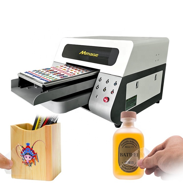 Small Desktop A4 A3 UV Flatbed Printer for Phone case Printing