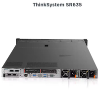 1U AI rak GPU Server 4th Gen AMD EPYC 9004 96GB DDR5 4800MHz 1.2TB SAS 10000RPM NVMe ThinkSystem SR635 V3 tersedia