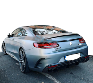 Top qualita' B stile canard anteriore Kit per il corpo del labbro posteriore per Mercedes Bens S65 S63AMG Coupe <span class=keywords><strong>C217</strong></span> - Product Image 3