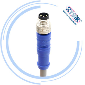 M8 公对母直式延长线 防水 IP67 3 4 5 8 针 - Product Image 3