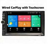 Lecteur MP5 2 DIN pour voiture 9'' 10'' Système multimédia Carplay Android Auto Navigation GPS Radio stéréo Écran IPS