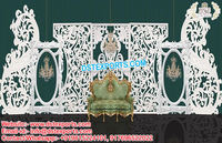 Panneaux de fond en fibre pour décoration de mariage, matériau en fibre de verre, couleur et taille personnalisées, design moderne et portable, fabriqué en Inde