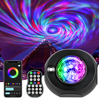 Projecteur lumineux étoilé de nuit d'étoiles intelligentes, projecteur laser d'étoiles du ciel led projecteur de lumière galaxie avec télécommande
