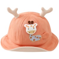 Gorro de Pescador para Bebé, Estilo Coreano, Lindo, para Niños y Niñas, 100% Algodón, Protección Solar, Transpirable, Moderno, Gorro de Pescador Delgado