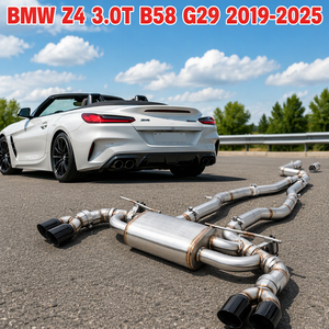 Soupape d'échappement VLUNG pour BMW Z4 3.0T B58 G29 2019-2025 en acier inoxydable, système d'échappement arrière haute performance avec embouts de silencieux - Product Image 1