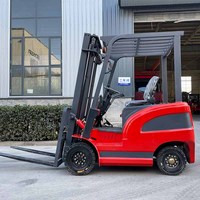Nuovo Carrello Elevatore Telescopico Elettrico Wangong con Batteria al Piombo-Acido e Capacità di 1 Tonnellata
