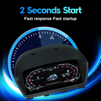Compteur de vitesse numérique 11 pouces avec Carplay Auto Meter pour BMW Série 1 F20 F21 Série 2 F45 F46 X1 F48 X2 F39 Virtual Cockpit