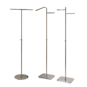 Suporte de Exibição de Roupas Ajustável para Lojas de Vestuário, Estrutura Metálica com Barras de Suspensão Multi-Arm para Exibição de Roupas no Varejo - Product Image 2