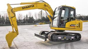 Excavadora de Orugas China Shantui de 7.5 Toneladas SE75W con Motor Weichai, Control PLC, Alta Eficiencia, Capacidad de Cucharón de 0.32m - Product Image 4
