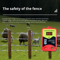Elektronisch hek Smart Host Ranch Anti-wildzwijnfokkerij Koe Schapen Vee Grid Volledige set alarmsysteem