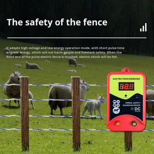 ระบบรั้วอิเล็กทรอนิกส์อัจฉริยะสำหรับฟาร์มปศุสัตว์ ป้องกันการเพาะพันธุ์หมูป่า วัว แกะ และปศุสัตว์อื่นๆ พร้อมชุดระบบเตือนภัยครบชุด - Product Image 2