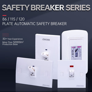 Interruptor de interruptores automáticos de protección de equipos de PC ignífugo e impermeable <span class=keywords><strong>16A</strong></span> - Product Image 5