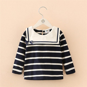 Mercado Mayorista de China para Camisetas de Niñas con Lazo y Rayas, Compra al por Mayor desde China - Product Image 2