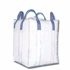 EGP Super Sack Big Ton Bulk Packaging Jumbo Bag Skirt Factory Virgin PP Food Grade Accept Customized Logo Printing Top Full Open