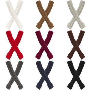 Guantes <span class=keywords><strong>BETTY</strong></span> LUORI ST-50 de acrílico/algodón grueso, cálidos, transpirables, con diseño jacquard de trenzado en forma de ocho, largos hasta la rodilla - Product Image 1