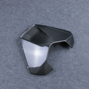 Cubierta de Tanque de Fibra de Carbono Seca 3K para Motocicleta RC 390 2018+, Carenado de Tanque de Combustible Ligero de Alta Resistencia con Instalación Atornillable - Product Image 4