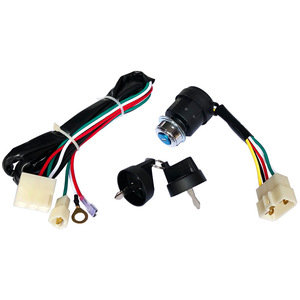 Interruptor de encendido con llave de arranque eléctrico para minitractores 170F 186F 178F, piezas para generadores diésel - Product Image 1