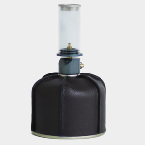 Outdoor camping gas canister cover, leather gas canister cover, camping lamp fuel canister protective cover, high-altitude - Product Image 1