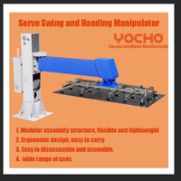 Brazo Robótico Manipulador de Grúa Cantilever Inteligente de Alta Calidad Accionado por Servo para Elevación Industrial de Placas con Diseño Antideformación