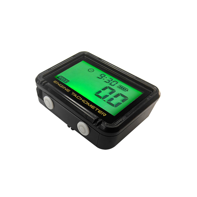 Backlit Digital Engine Tachometer Waterproof