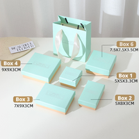 Boîte cadeau en carton de luxe personnalisée avec couvercle rabattable, boîte à bijoux, épaisseur 2 mm, emballage cadeau pour bijoux, boîtes cadeau pour bracelets