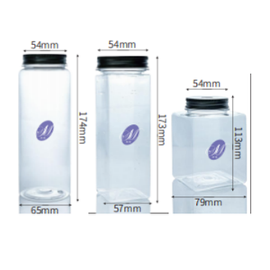 Custom Logo PET Bottle Fashionable High Quality Cold Drink To Go