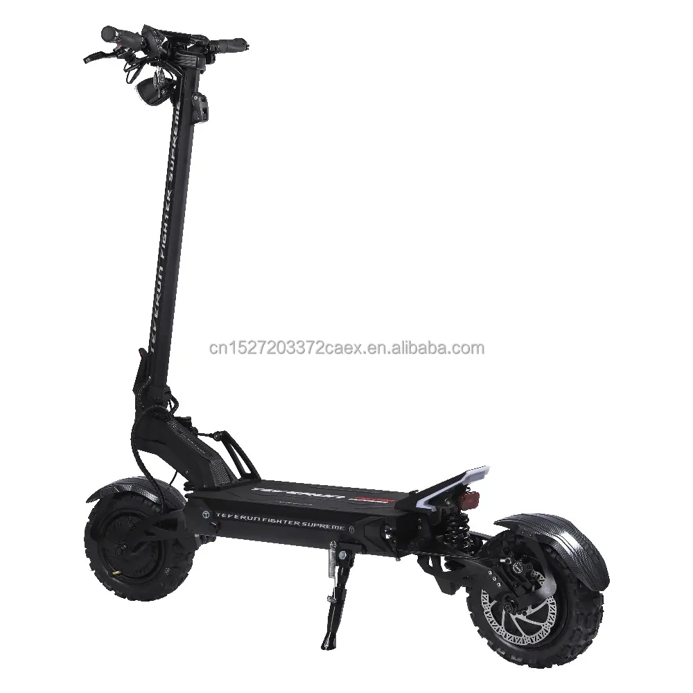 TEVERUN SUPREME 72V 35AH L G Battery Sine wave TFT Display with MAX8000*2W Dual Motor E-ABS Brake Electric Scooter FIGHTER 11+