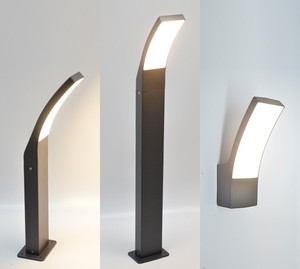 Outdoor Piedistallo Paletto Luminoso-Paesaggio Della Parete di Terra Luci-Per Il Giardino percorso vialetto - Product Image 5