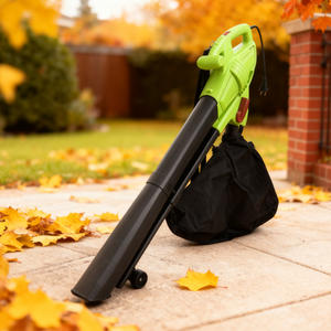 VERTAK Souffleur à <span class=keywords><strong>feuilles</strong></span> électrique 2600W et <span class=keywords><strong>aspirateur</strong></span> et broyeur avec sac Trois-en-un Vitesse variable pour l'entretien des pelouses, des jardins et des rues - Product Image 1