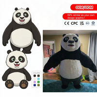 Maßgefertigte Plüschtier-Herstellung: Gestopfte Panda-Maskottchen-Kostüme für Einkaufszentren, Paraden und Aufführungen, Individuelle Plüsch-Schlüsselanhänger, Überraschungsbox-Spielzeug