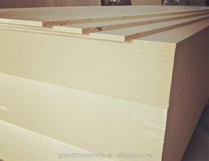 MR <strong>MDF</strong> Furniture Premium Melamine Raw <strong>Plain</strong> <strong>MDF</strong> Board - Product Image 2